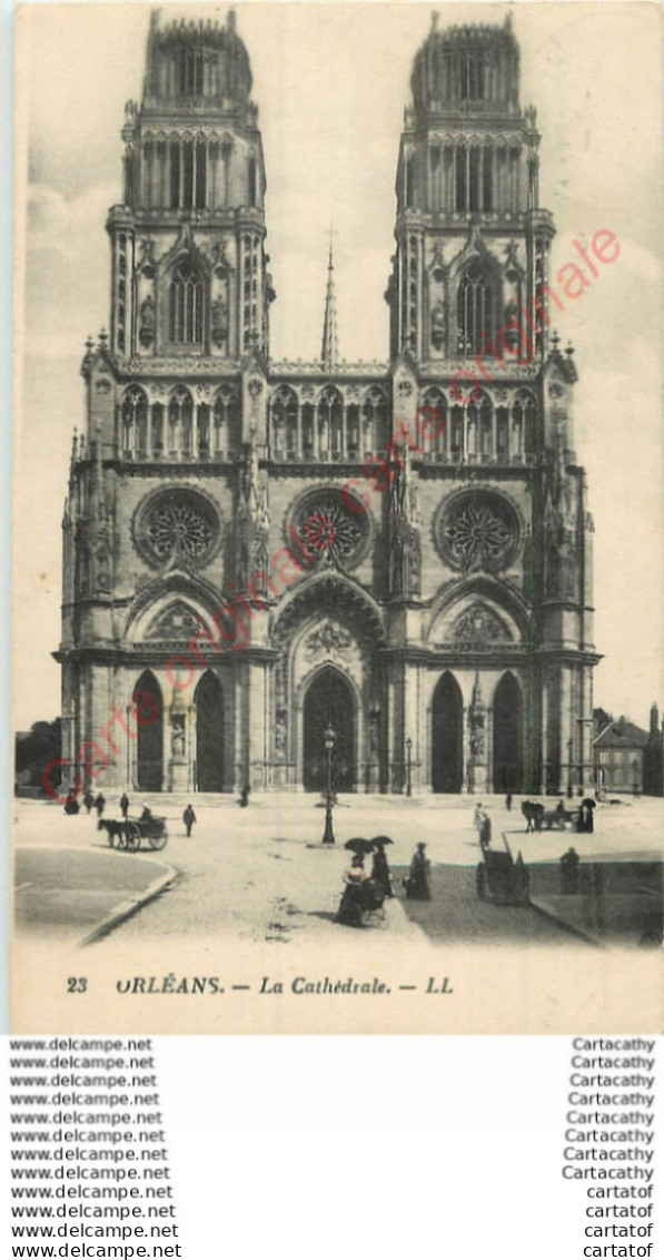 45.  ORLEANS .  La Cathédrale . - Orleans