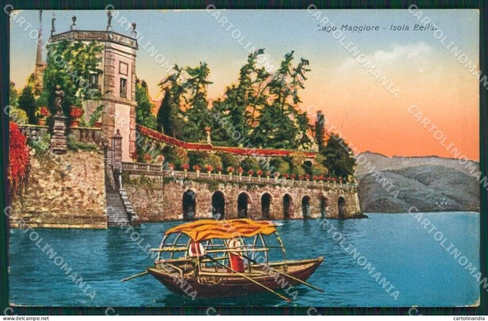 Verbania Stresa Isola Bella Lago Maggiore Cartolina KV4665 - Verbania