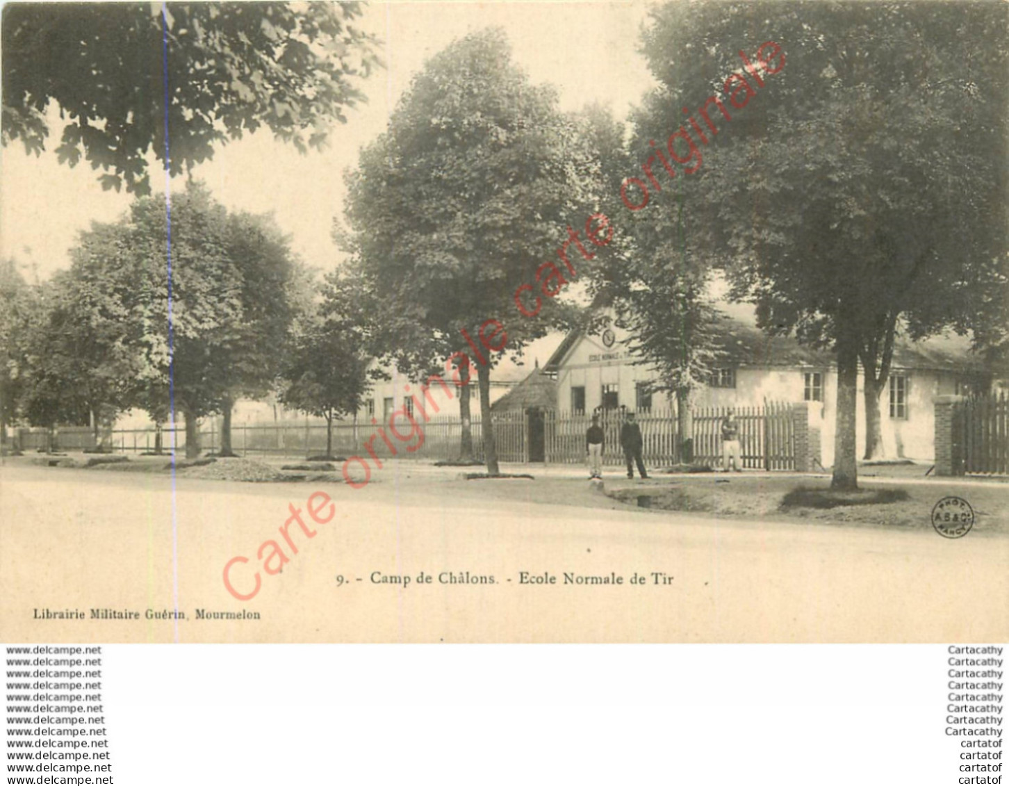 51.  CAMP DE CHALONS .  Ecole Normale De Tir . - Camp De Châlons - Mourmelon