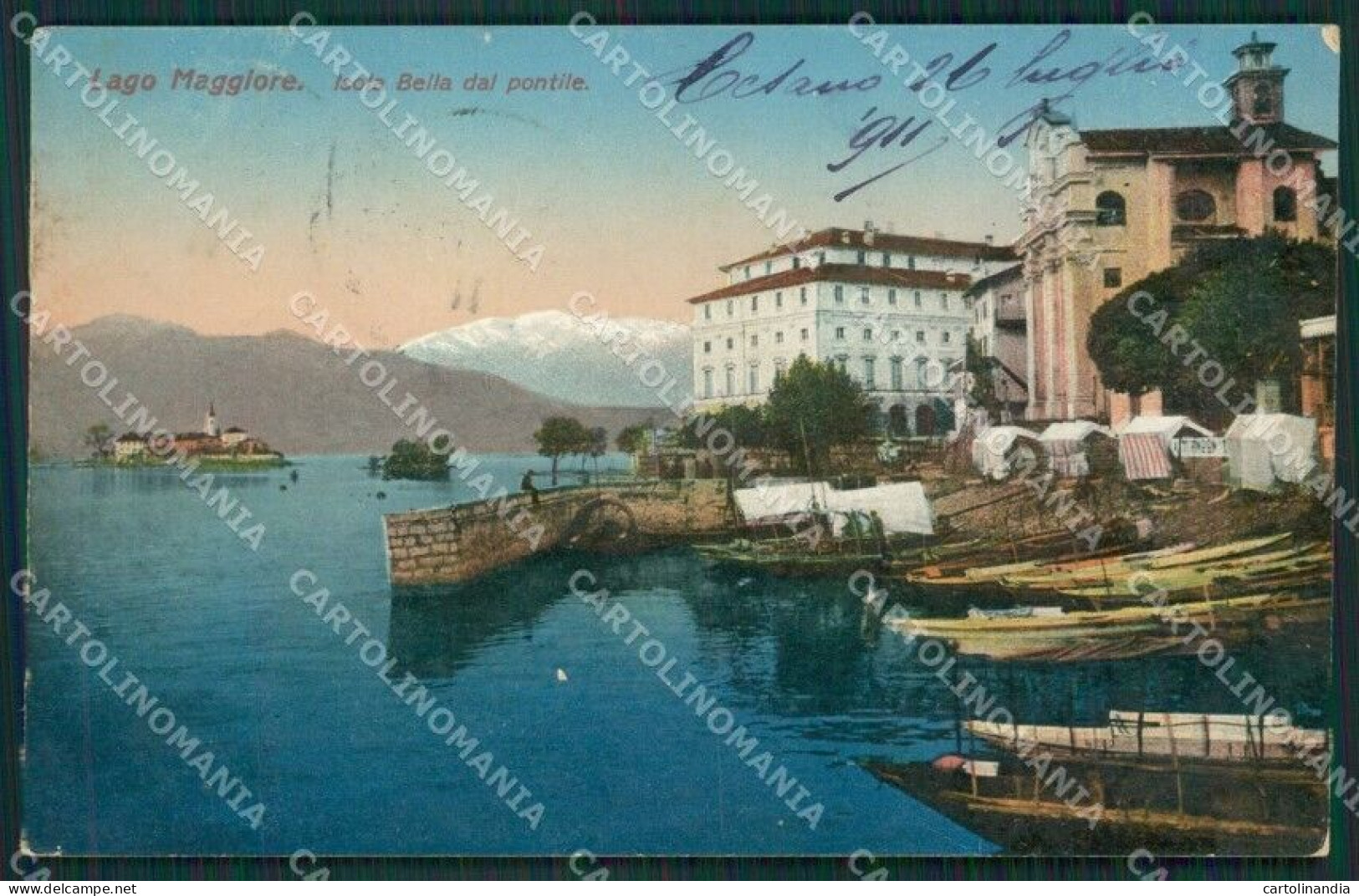 Verbania Stresa Isola Bella Lago Maggiore Cartolina KV4687 - Verbania
