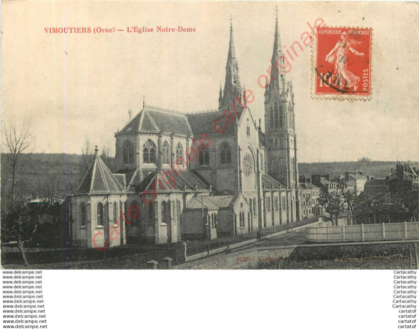 61.  VIMOUTIERS .  Eglise Notre Dame . - Vimoutiers