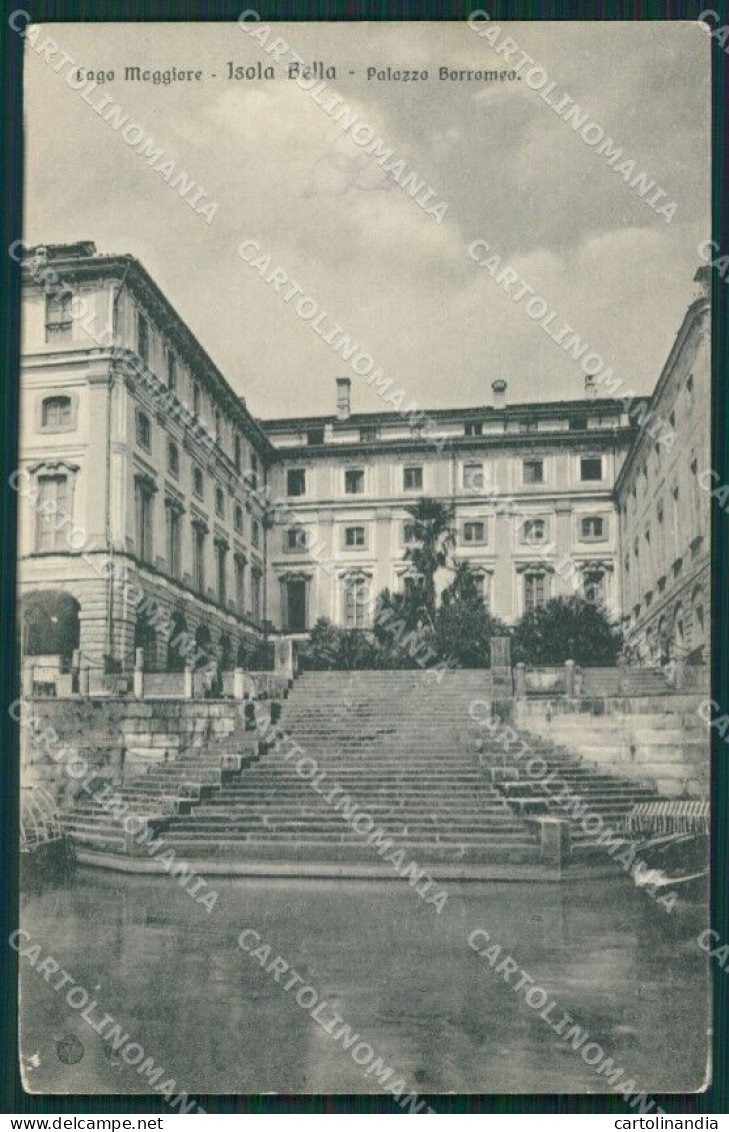 Verbania Stresa Isola Bella Lago Maggiore Cartolina KV4696 - Verbania