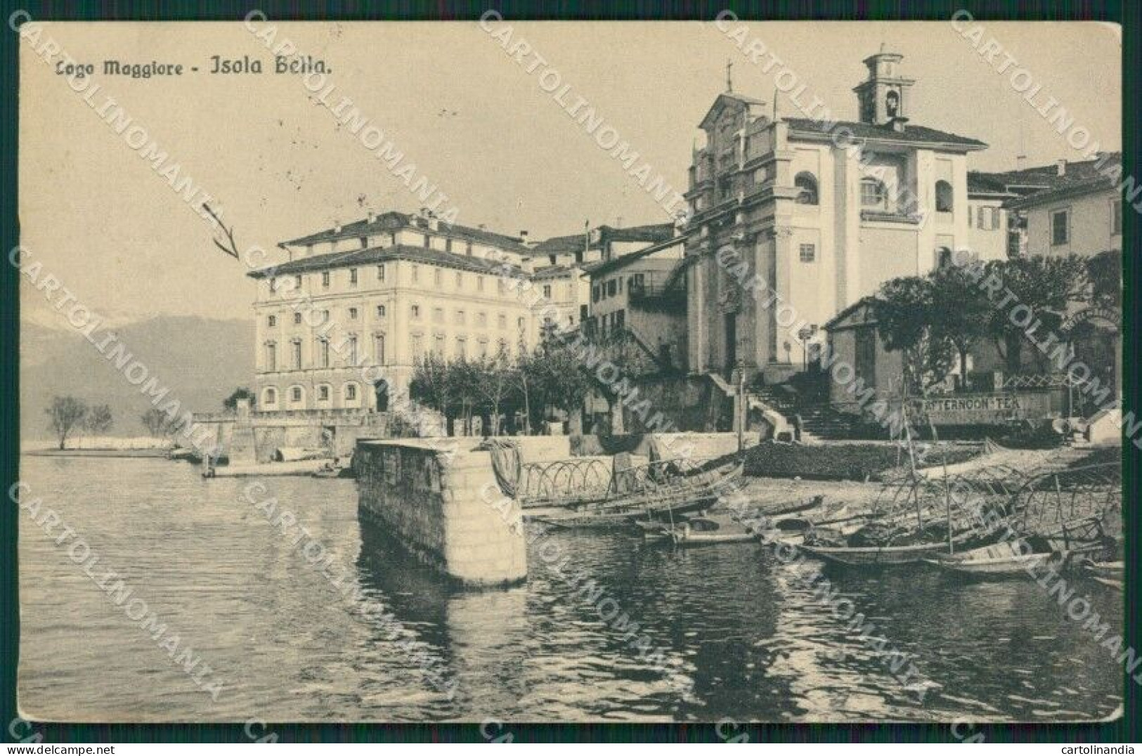 Verbania Stresa Isola Bella Lago Maggiore Cartolina KV4694 - Verbania