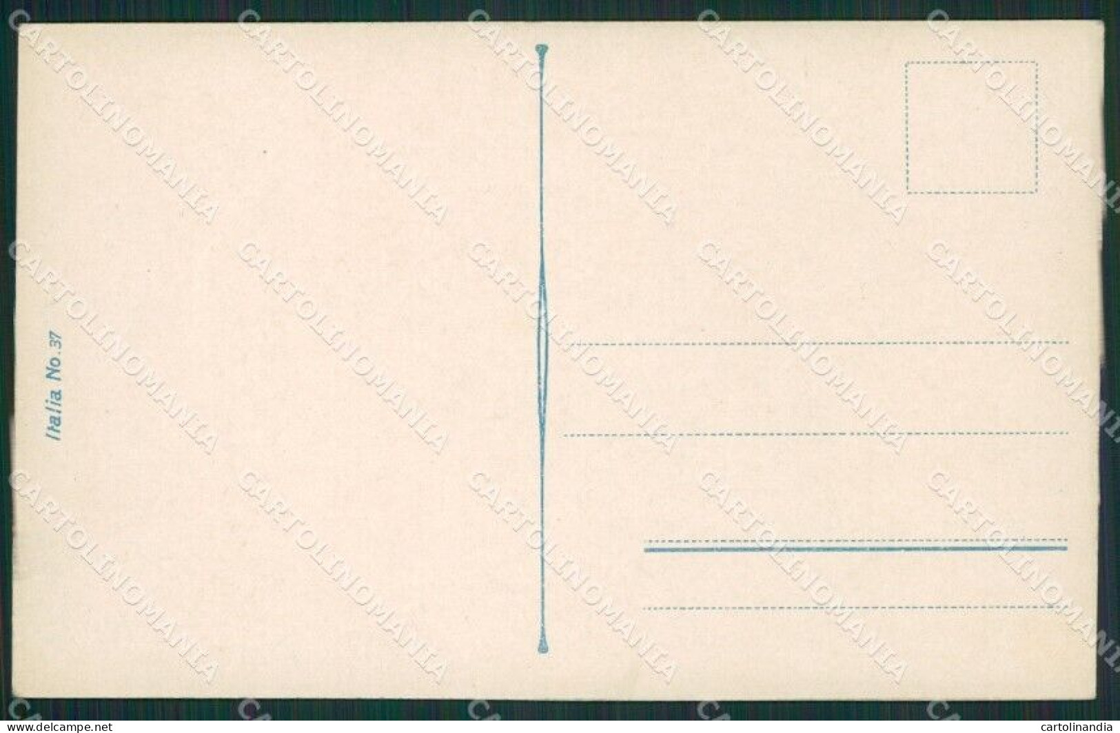 Verbania Intra Mappa Lago Maggiore Cartolina KV4748 - Verbania