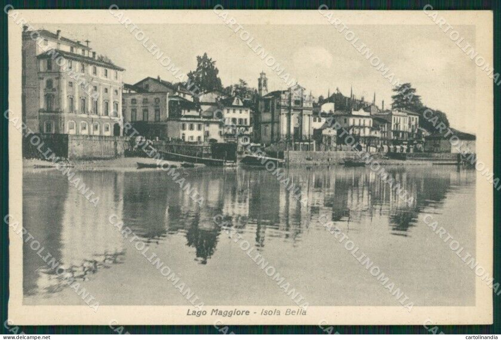 Verbania Stresa Isola Bella Lago Maggiore Cartolina KV4770 - Verbania