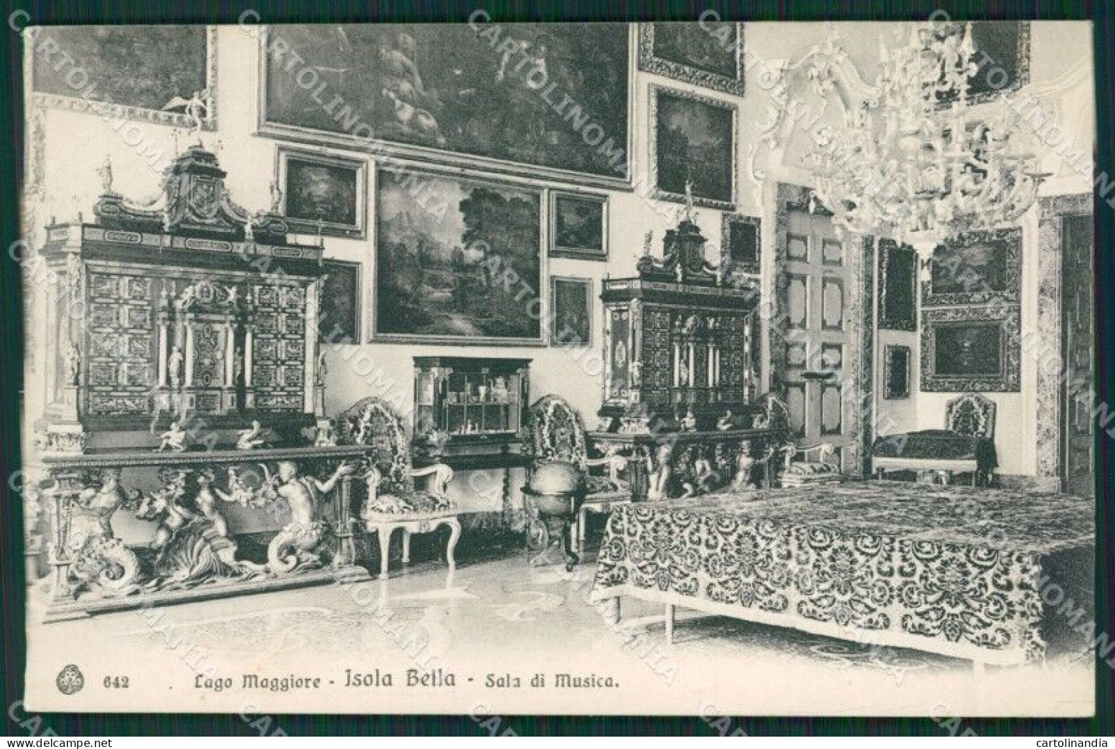 Verbania Stresa Isola Bella Lago Maggiore Cartolina KV4774 - Verbania