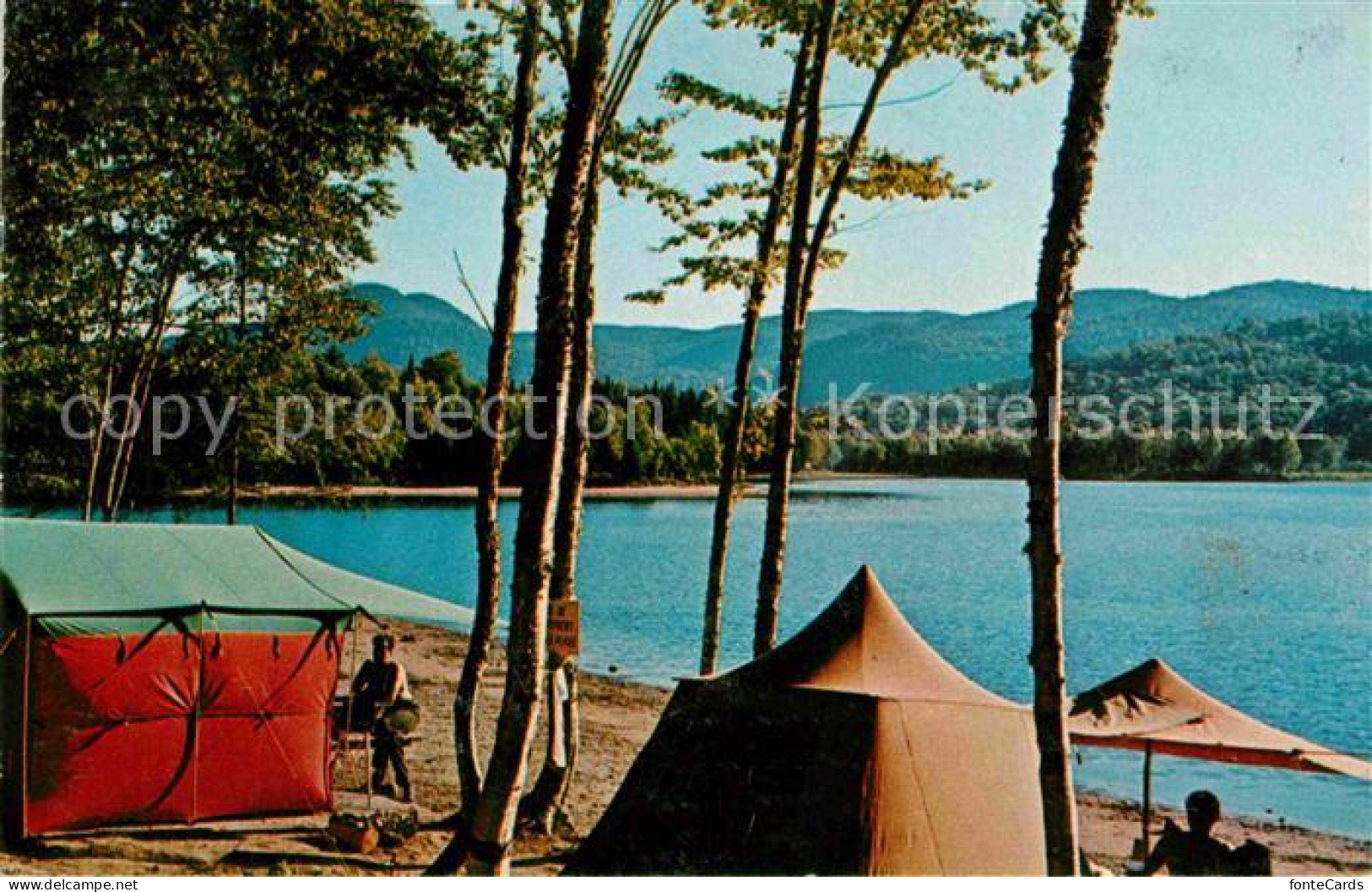 72767745 Mont Tremblant Parc Du Mont Tremblant Lac Chat Camping Quebec - Unclassified