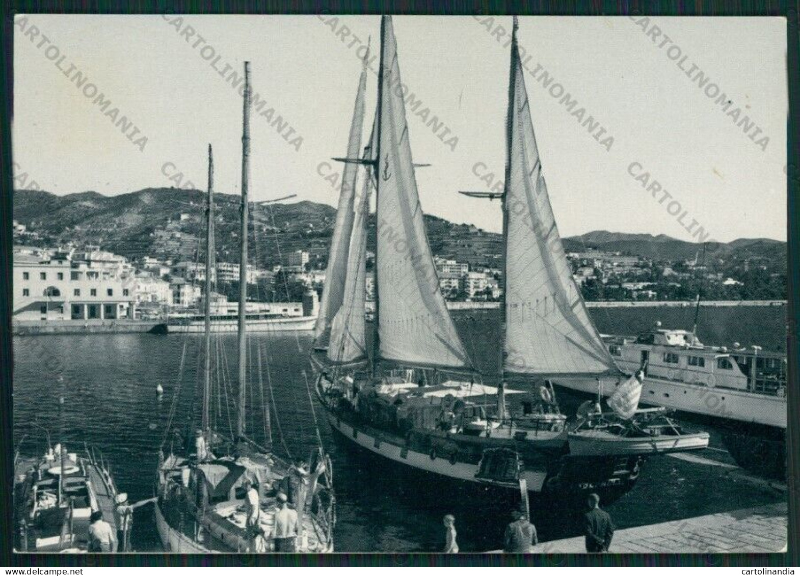 Imperia Sanremo Barche Foto FG Cartolina KV8328 - Imperia