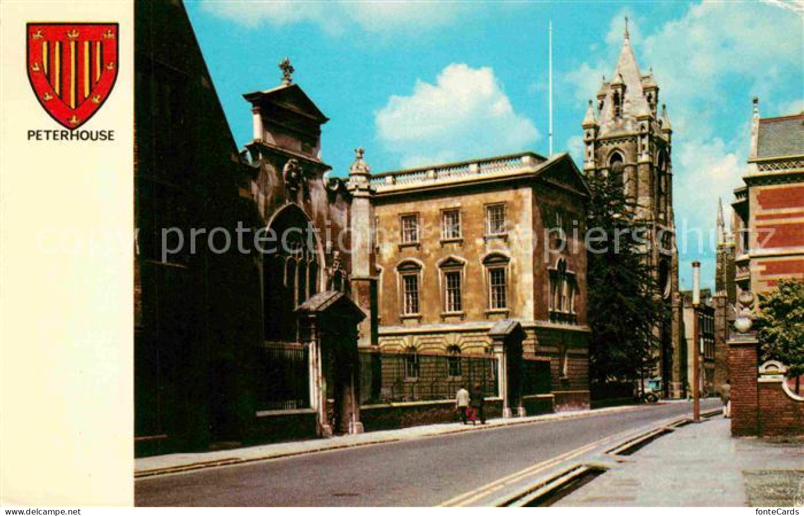 72767722 Cambridge Cambridgeshire Peterhouse College And Trumpington Street Camb - Andere & Zonder Classificatie