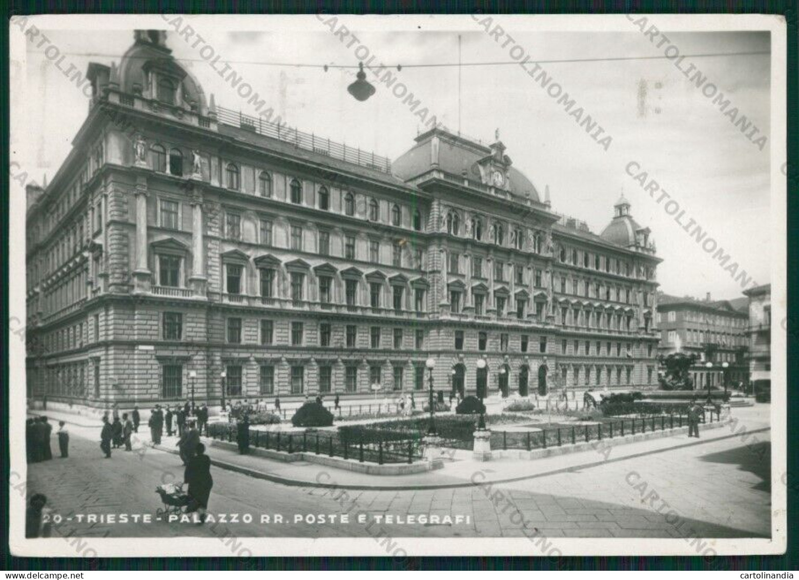 Trieste Città Poste Foto FG Cartolina KV8392 - Trieste