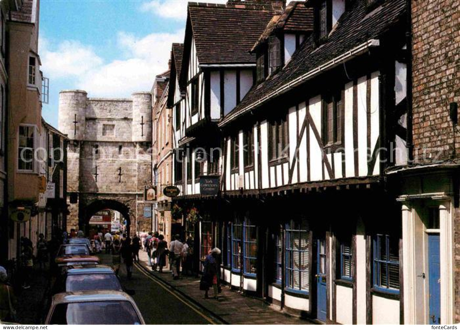 72767586 York UK High Petergate And Bootham Bar York - Otros & Sin Clasificación