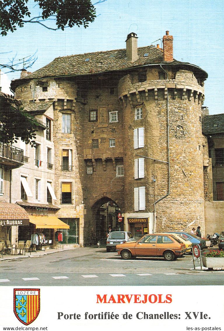 48  MARVEJOLS LA PORTE FORTIFIEE DE CHANELLES - Marvejols