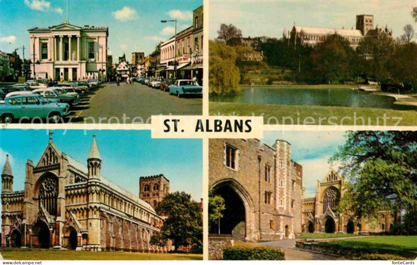 72767413 St Albans Town-Hall Abbey  St Albans - Hertfordshire