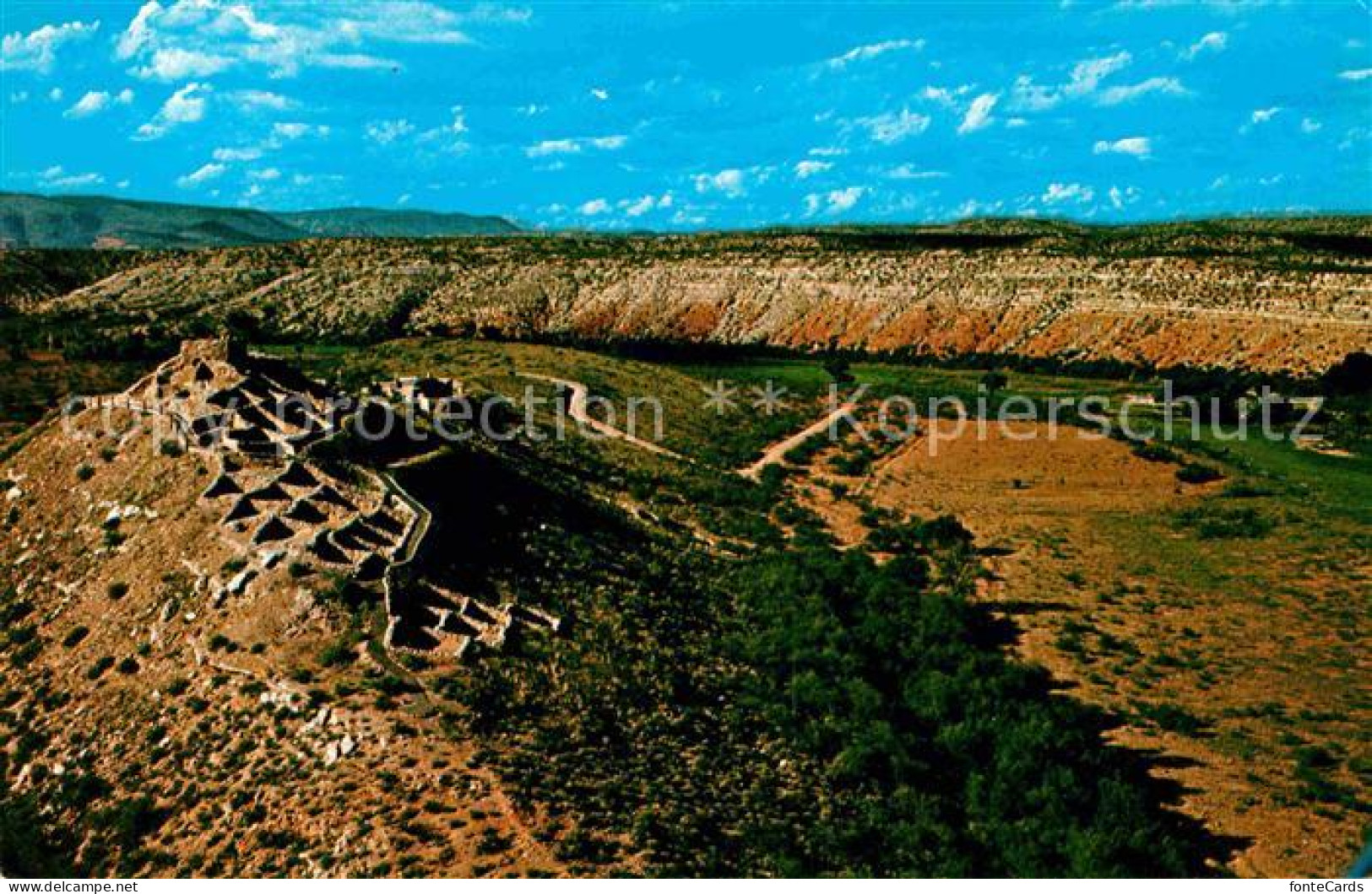 72766959 Arizona_US-State Tuzigoot National Monument Fliegeraufnahme - Autres & Non Classés