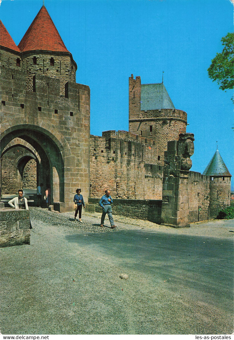 11  LA CITE DE CARCASSONNE ET LA PORTE NARBONNAISE - Carcassonne