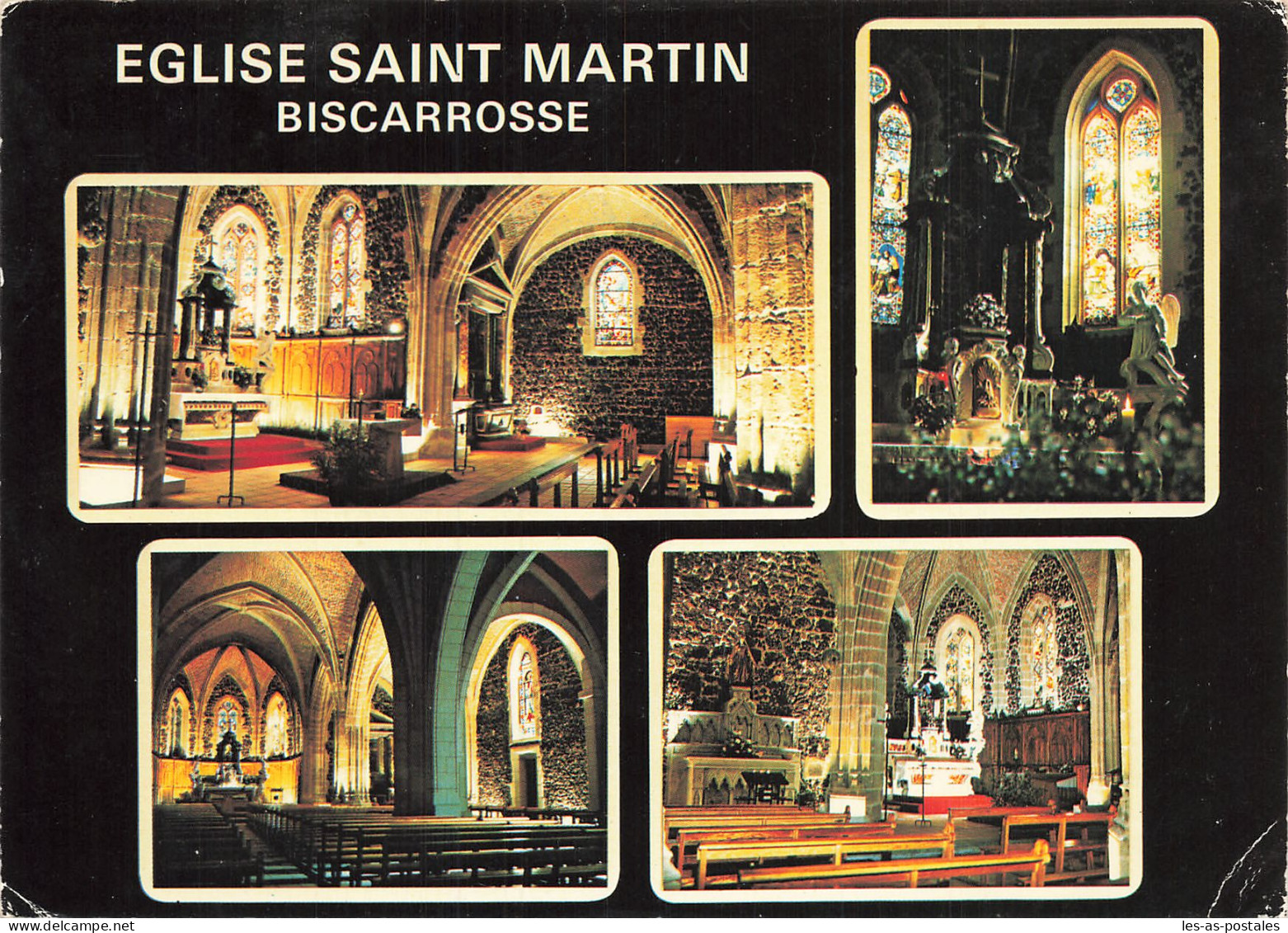 40  BISCARROSSE L EGLISE SAINT MARTIN - Biscarrosse