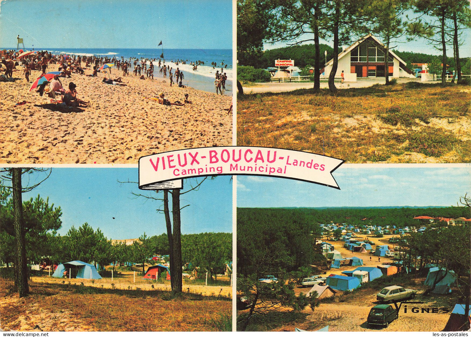 40  VIEUX BOUCAU LES BAINS LE CAMPING MUNICIPAL - Vieux Boucau