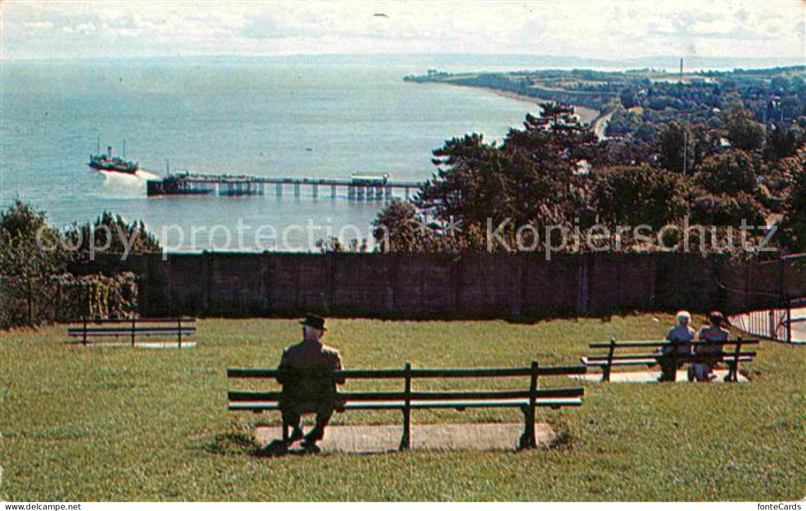 72766876 Cardiff Wales Bristol Channel View From Penarth Head Cardiff Wales - Other & Unclassified