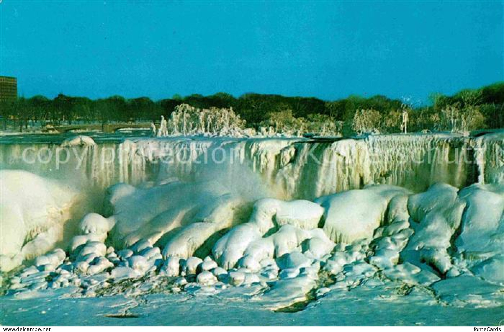 72766873 Niagara Falls Ontario In Winter Frozen  - Unclassified