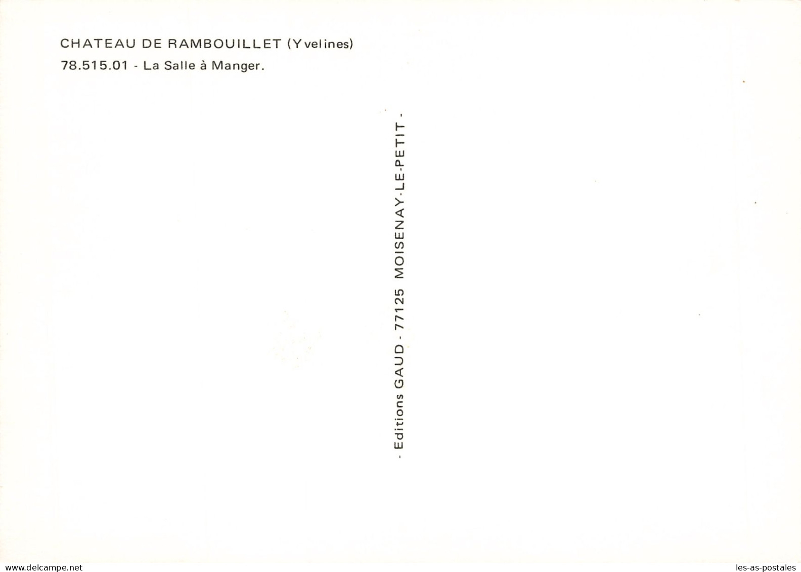 78  RAMBOUILLET LE CHÂTEAU - Rambouillet (Château)