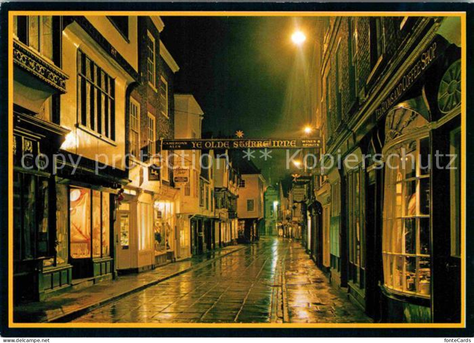 72765144 York UK Stonegate By Night York - Other & Unclassified
