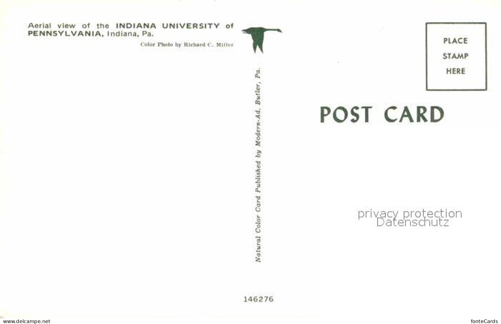 72763590 Pennsylvania US-State Fliegeraufnahme Indiana University Pennsylvania U - Other & Unclassified