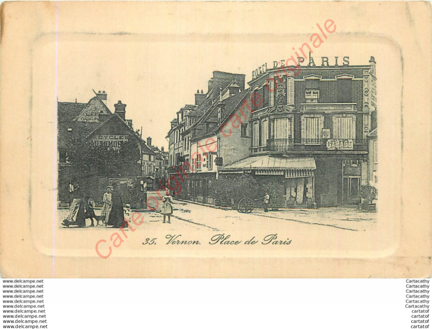 27.  VERNON .  Place De Paris . - Vernon