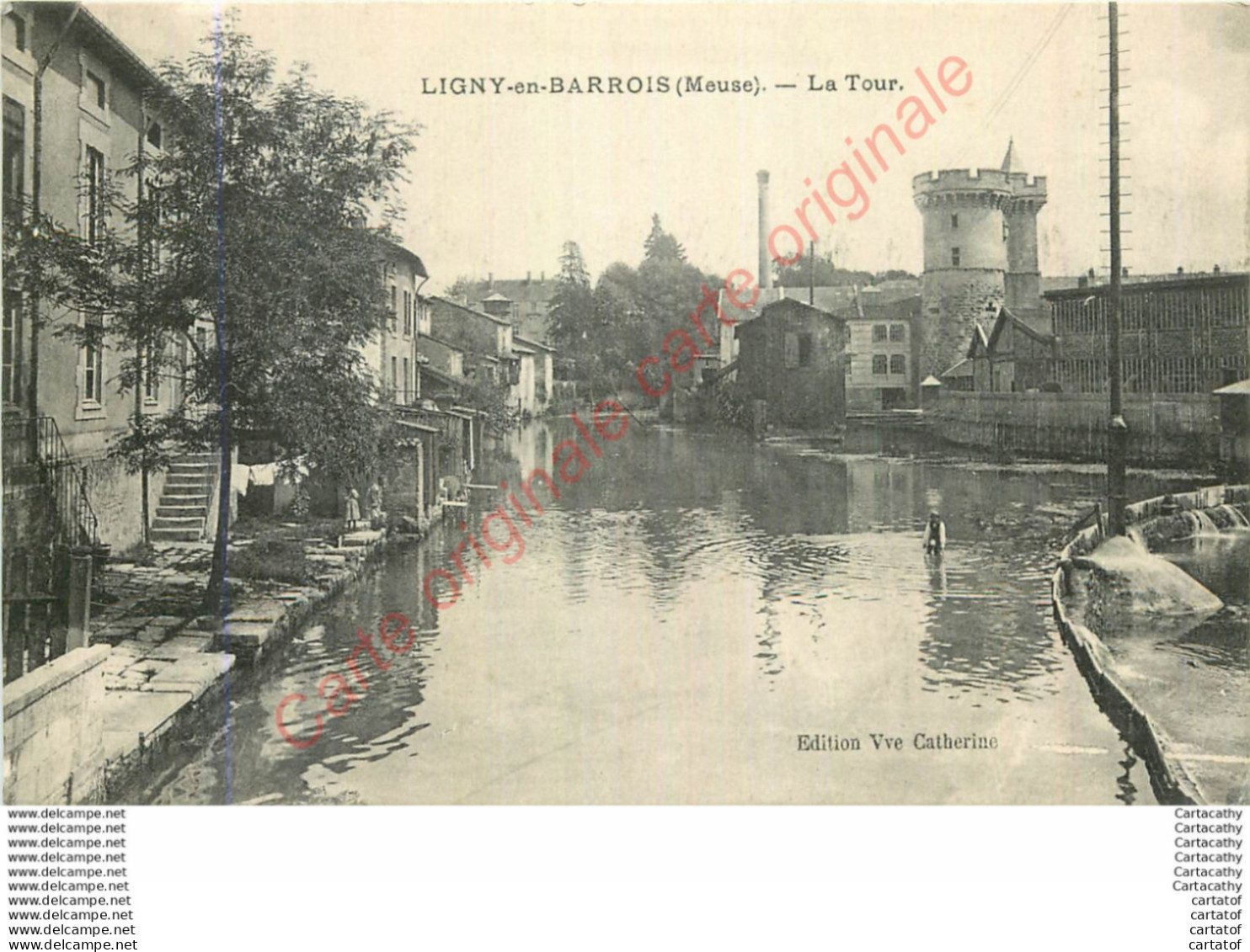 55.  LIGNY EN BARROIS .   La Tour . - Ligny En Barrois