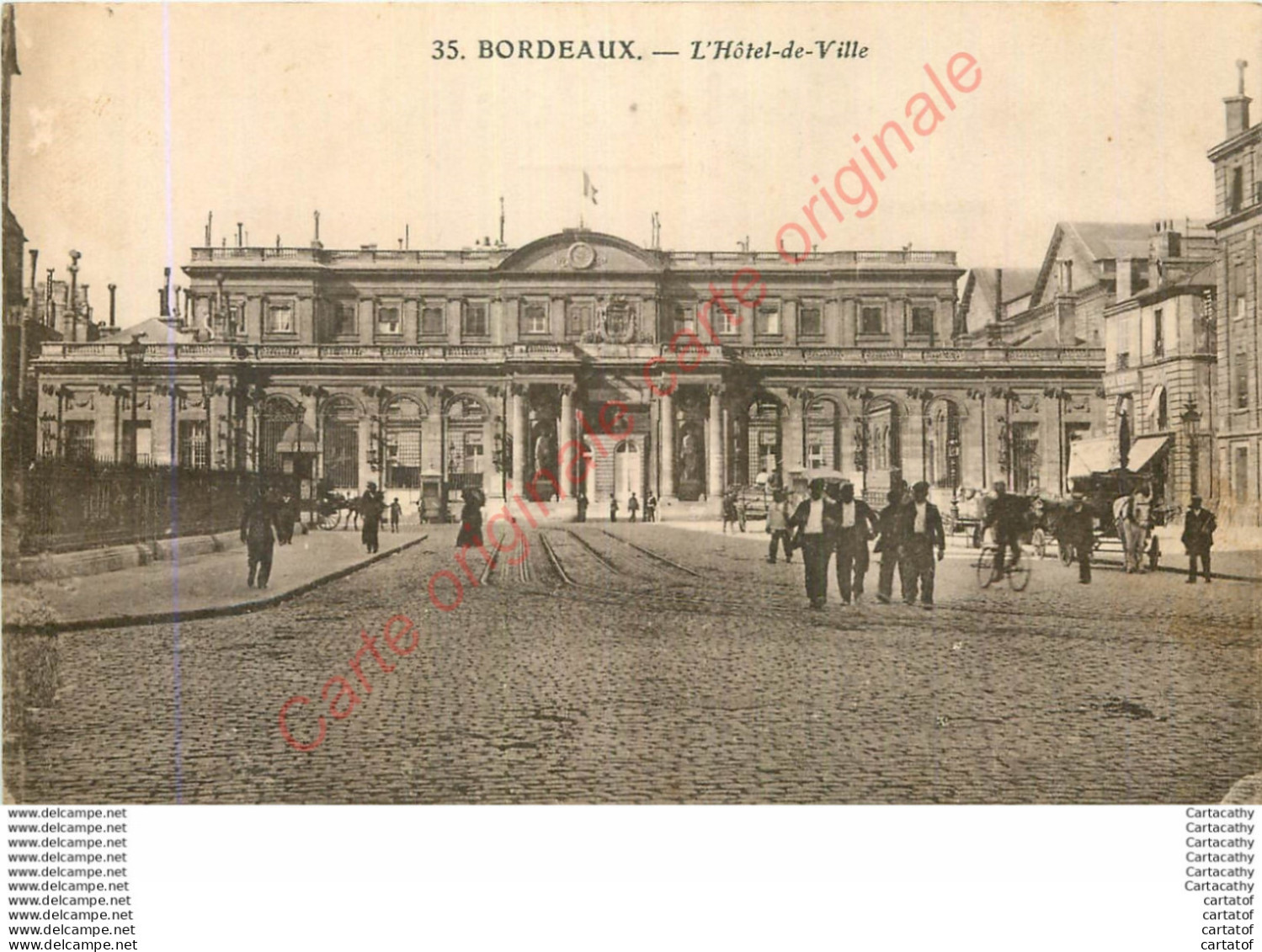 33.  BORDEAUX .  Hôtel De Ville . - Bordeaux