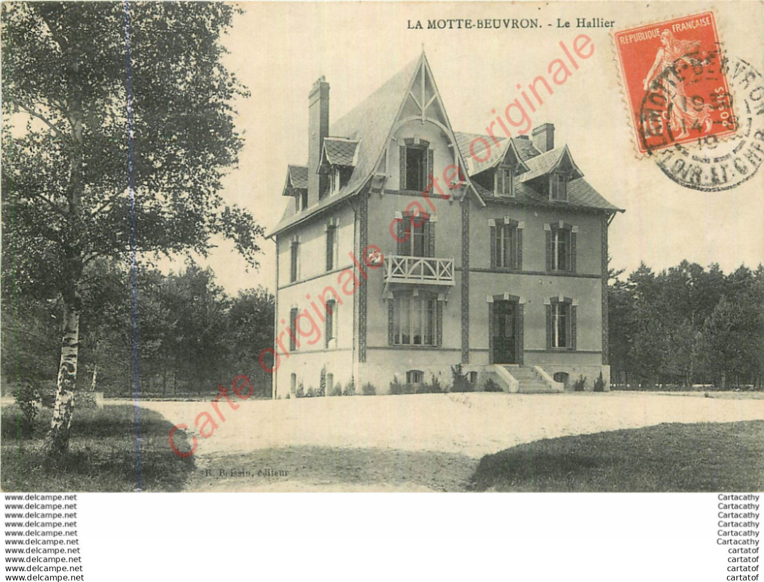 41.  LA MOTTE BEUVRON .  Le Hallier . - Lamotte Beuvron