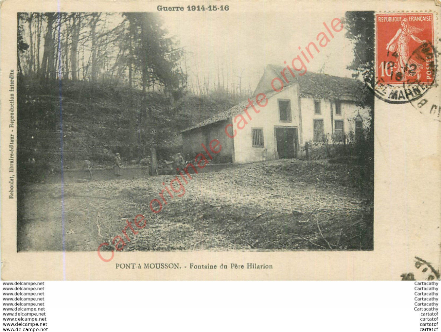 54.  PONT A MOUSSON . Fontaine Du Père Hilarion . - Pont A Mousson