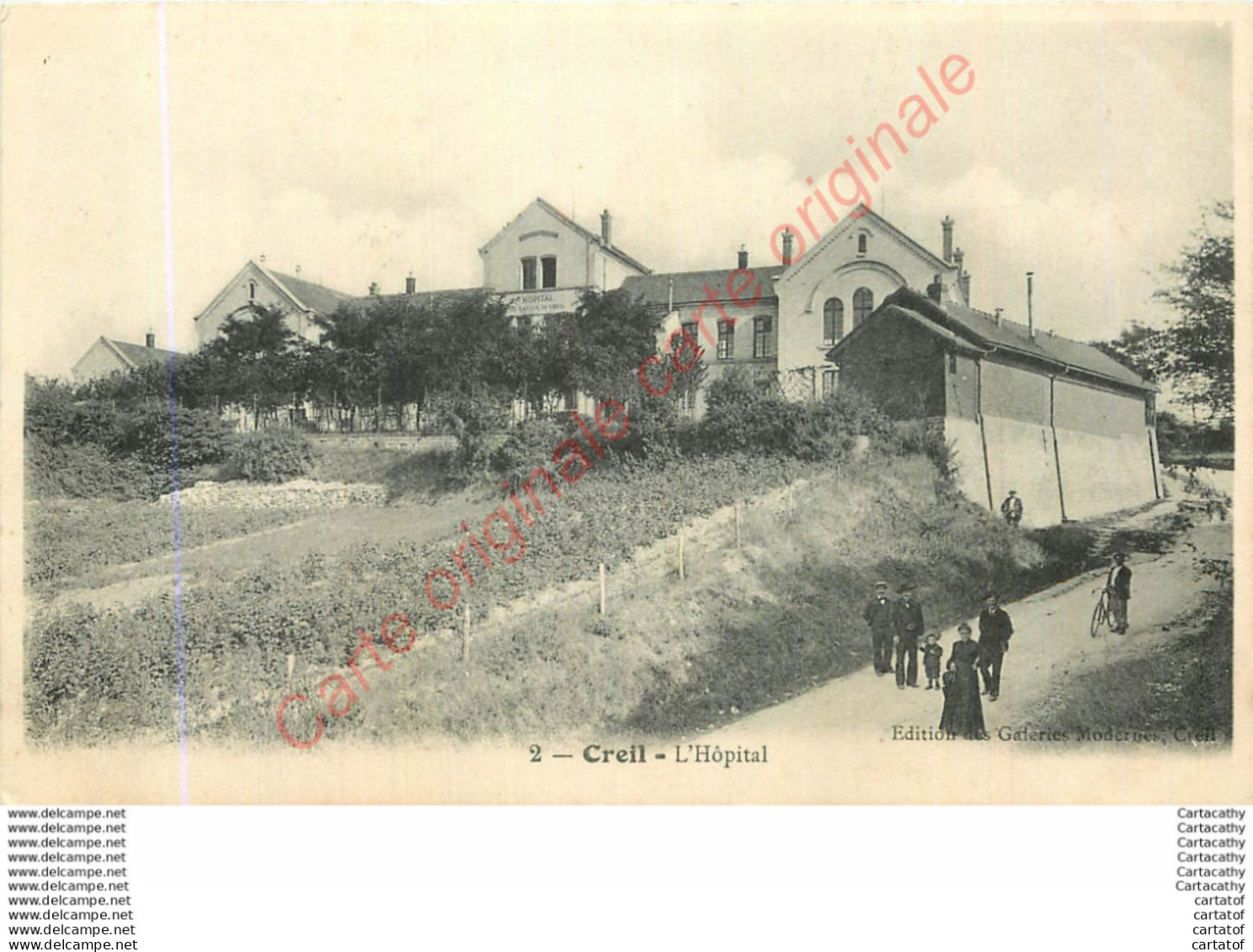 60.  CREIL .  L'Hôpital . - Creil