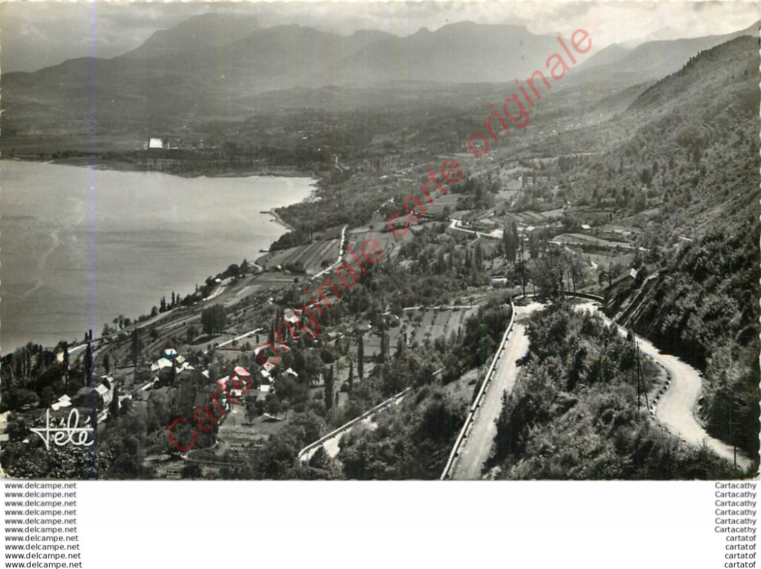 73.  LE BOURGET DU LAC .  Route Du Col Du Chat . - Le Bourget Du Lac