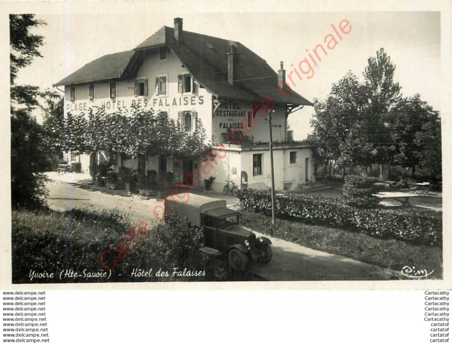 74.  YVOIRE . Hôtel Des Falaises . - Yvoire