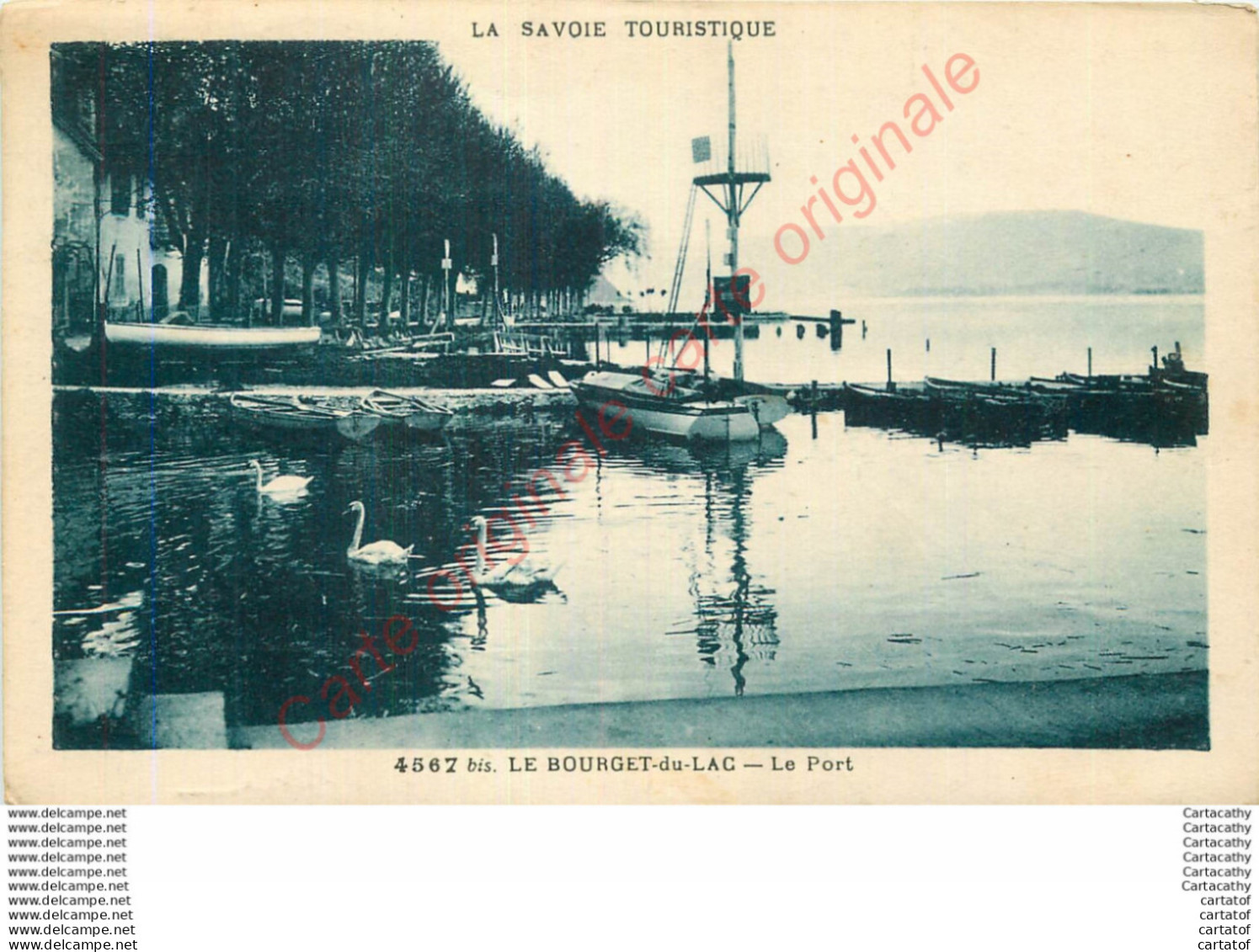 73.  LE BOURGET DU LAC .   Le Port . - Le Bourget Du Lac