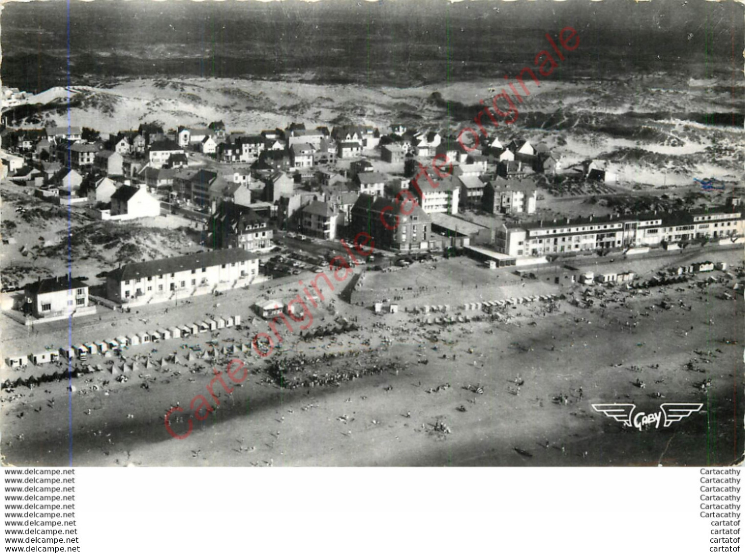 80.  FORT MAHON .  La Plage Et Vue Générale . - Fort Mahon