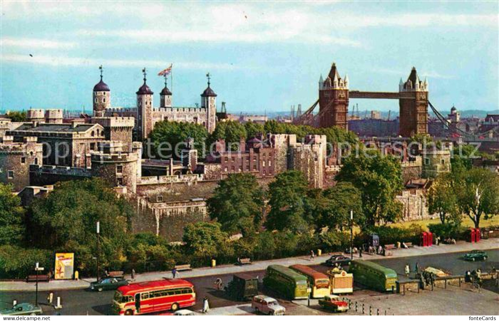 72763437 London The Tower And Tower Bridge - Autres & Non Classés