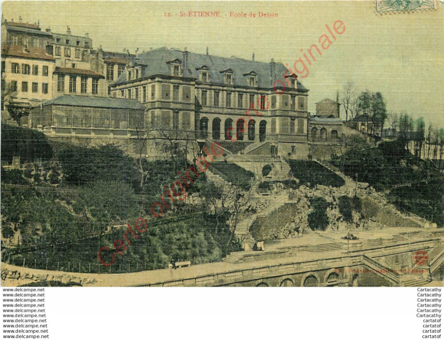 42.  SAINT ETIENNE .  Ecole De Dessin . - Saint Etienne