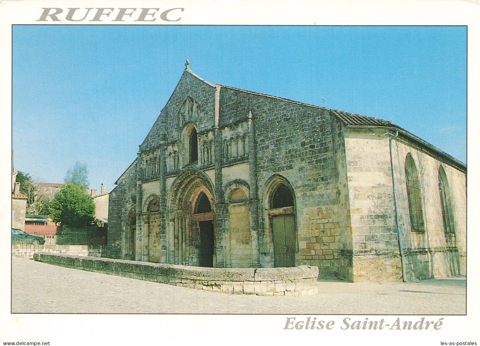 16 RUFFEC L EGLISE SAINT ANDRE - Ruffec