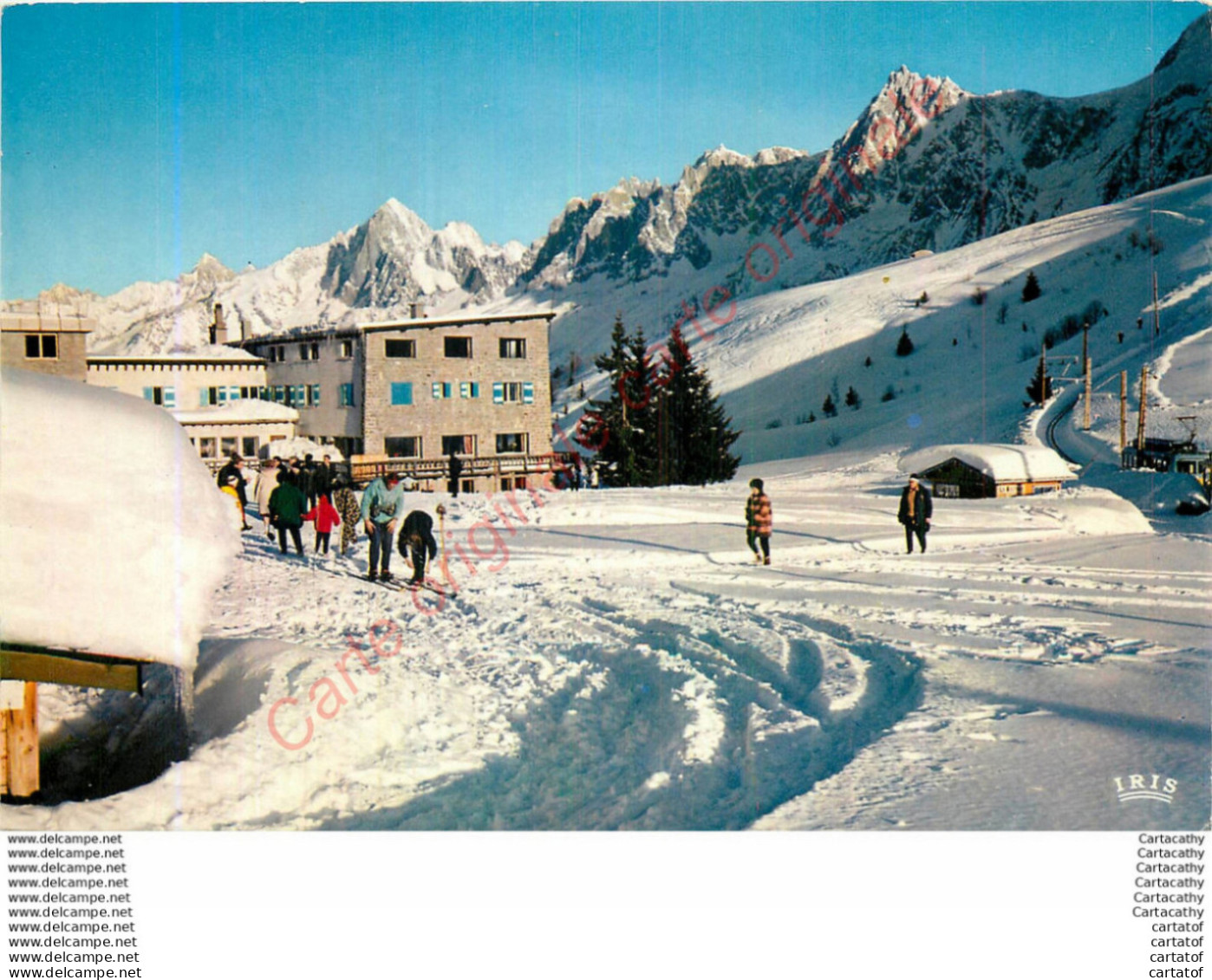 74.  SAINT GERVAIS .  Les Aiguilles De Chamonix Depuis Le Col De Voza . - Saint-Gervais-les-Bains