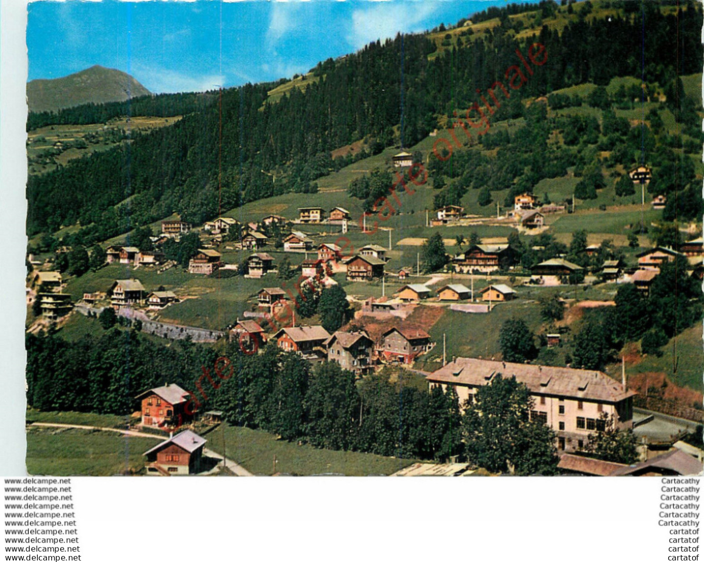 74.  MORZINE .  Pointe De NANTAUX .  Vue Générale . - Morzine