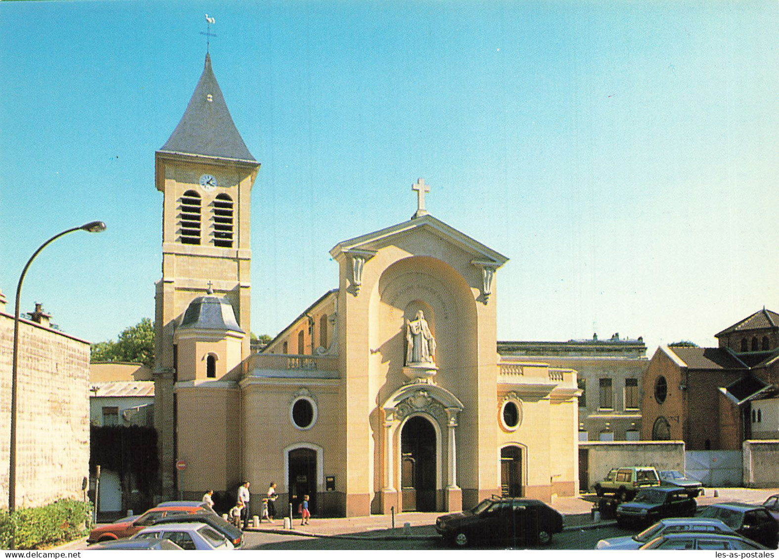 92 ASNIERES L EGLISE SAINTE GENEVIEVE - Asnieres Sur Seine