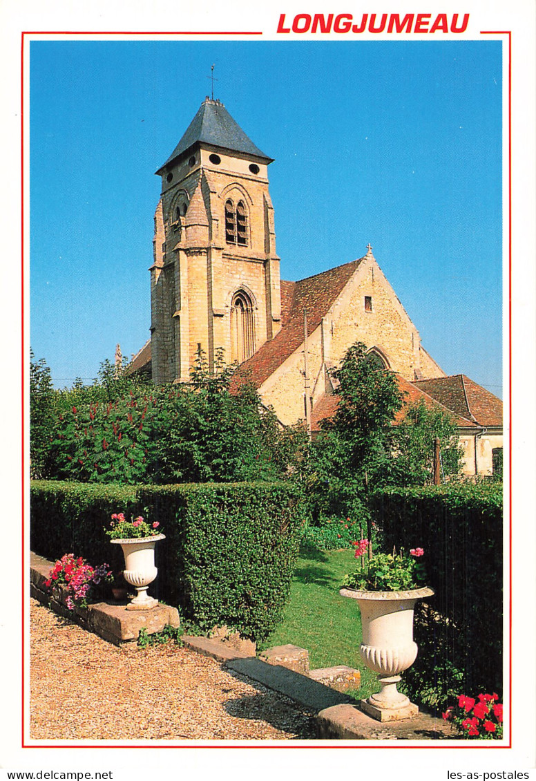 91 LONGJUMEAU L EGLISE SAINT MARTIN - Longjumeau