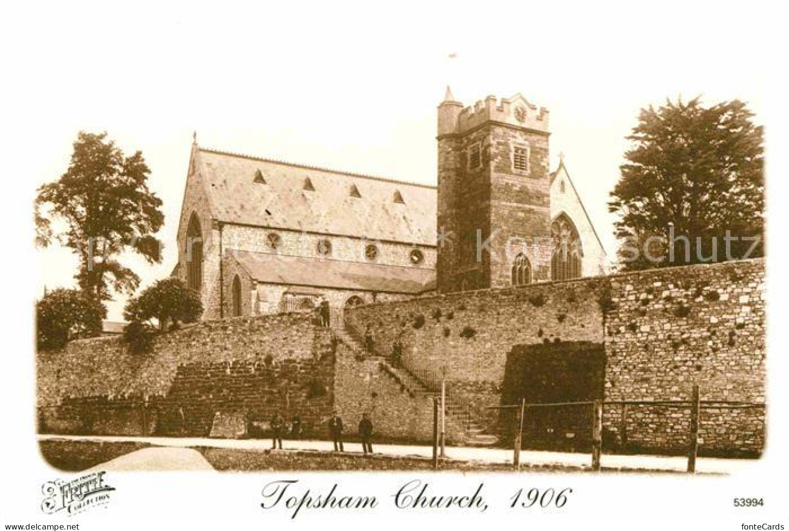 72758473 Topsham Exeter Kirche 1906 Topsham Exeter - Sonstige & Ohne Zuordnung