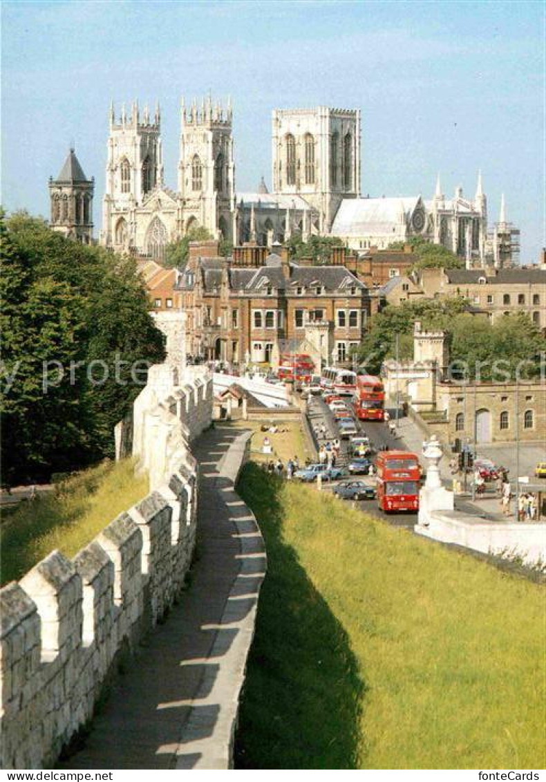 72758454 York UK Minster City Wall York - Altri & Non Classificati