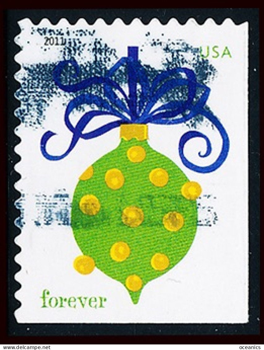 Etats-Unis / United States (Scott No.4578 - Ornements De Noël / Christmas Ornenents) (o) P2 - Used Stamps