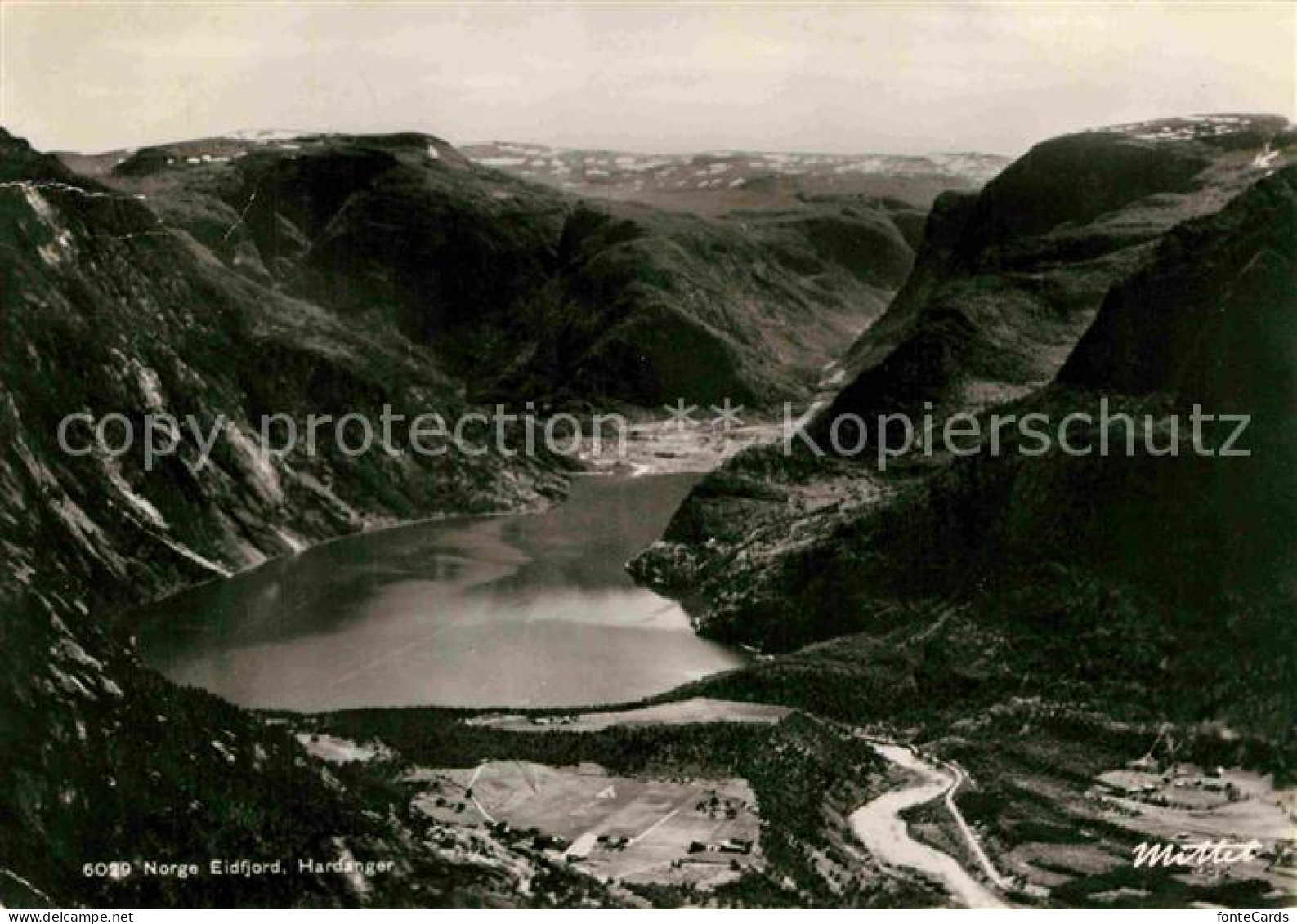 72756279 Eidfjord Fliegeraufnahme Hardanger Norwegen - Norvège