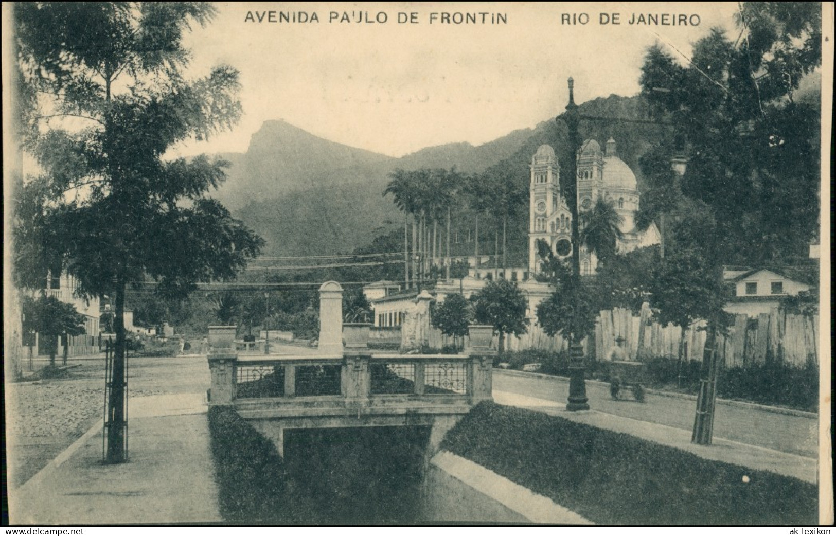 Foto Rio De Janeiro Avenida Paulo De Frontin 1915 Privatfoto - Rio De Janeiro