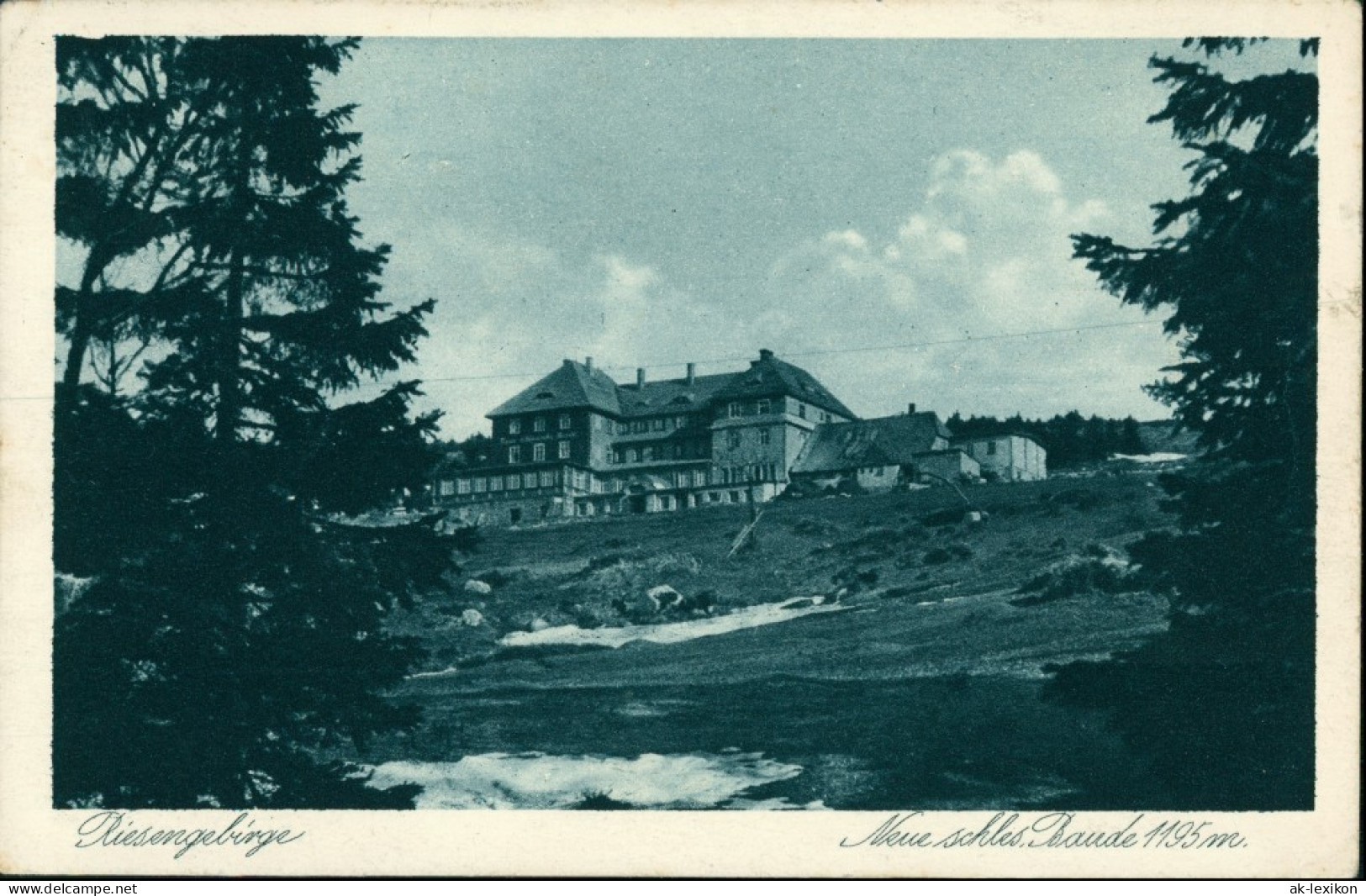 Postcard Schreiberhau Szklarska Poręba Neue Schlesische Baude 1929 - Schlesien