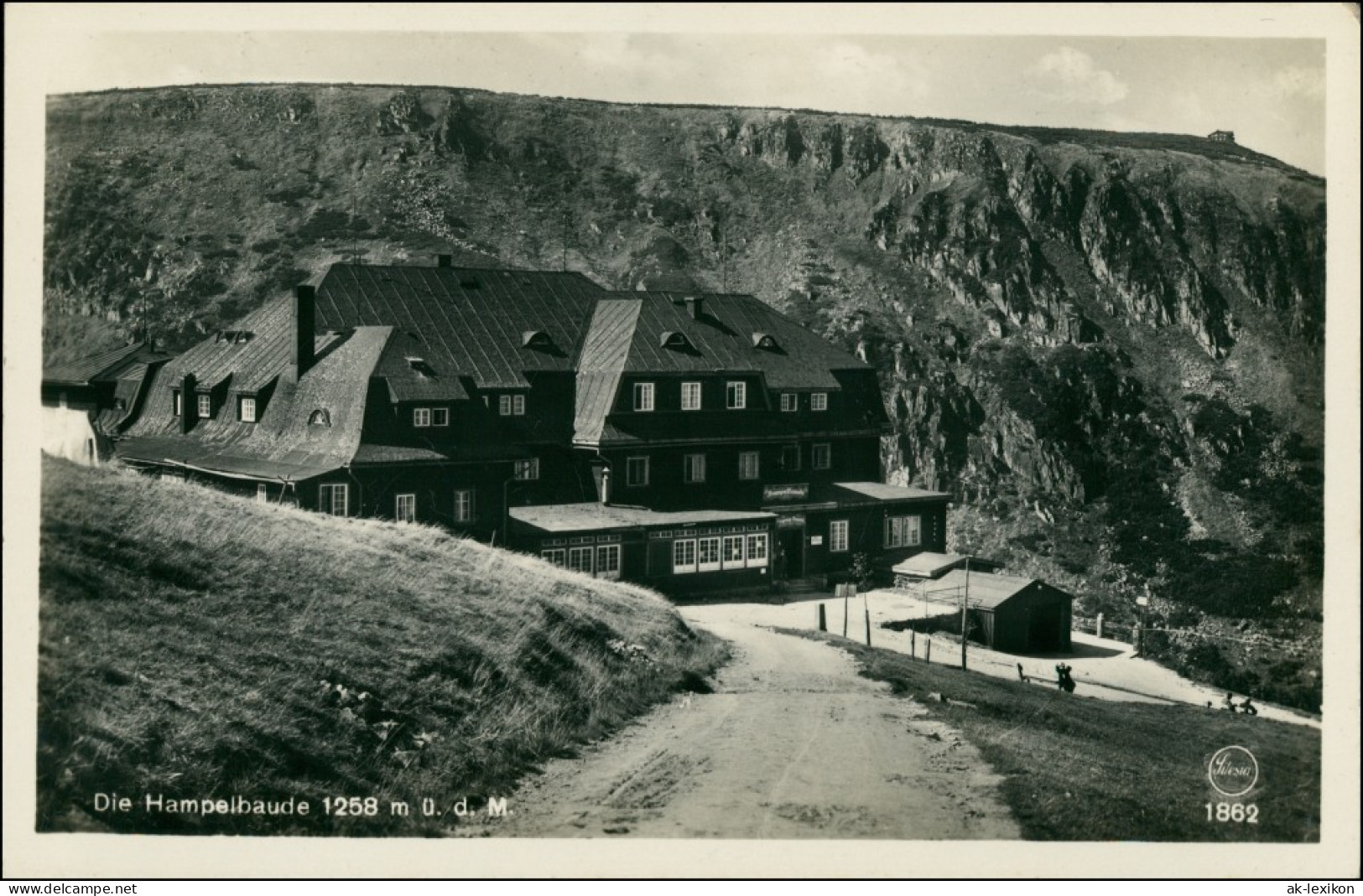 Brückenberg-Krummhübel Karpacz Hampelbaude / Schronisko   Akademicka 1930 - Schlesien